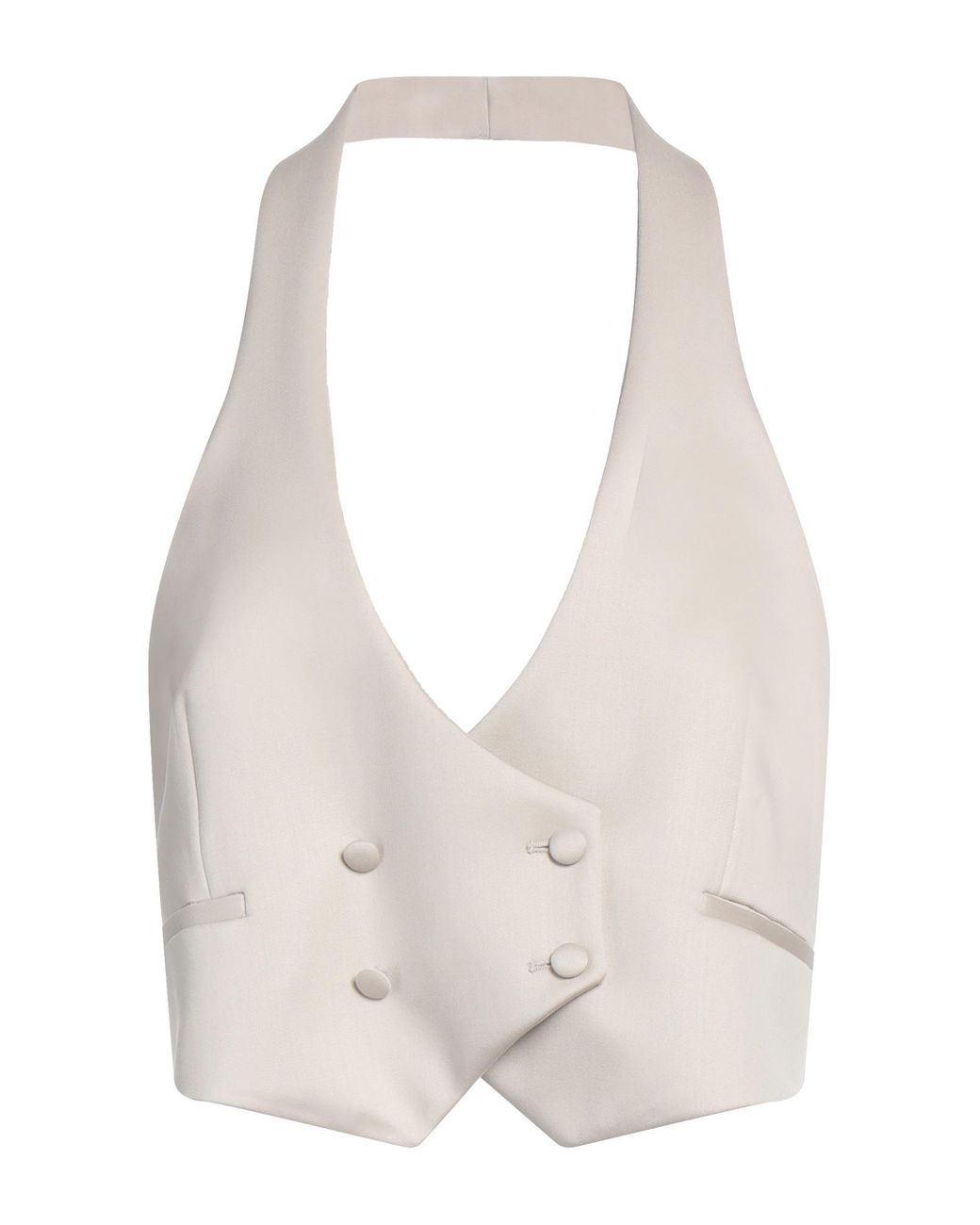 JACOB LEE Natural Tailored Vest