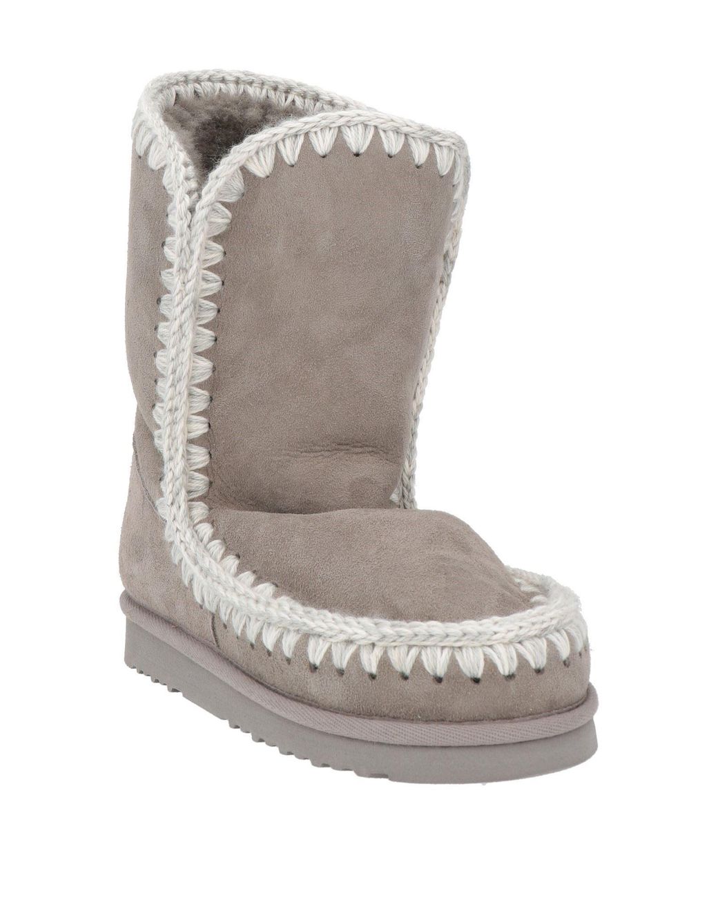 Mou Gray Ankle Boots