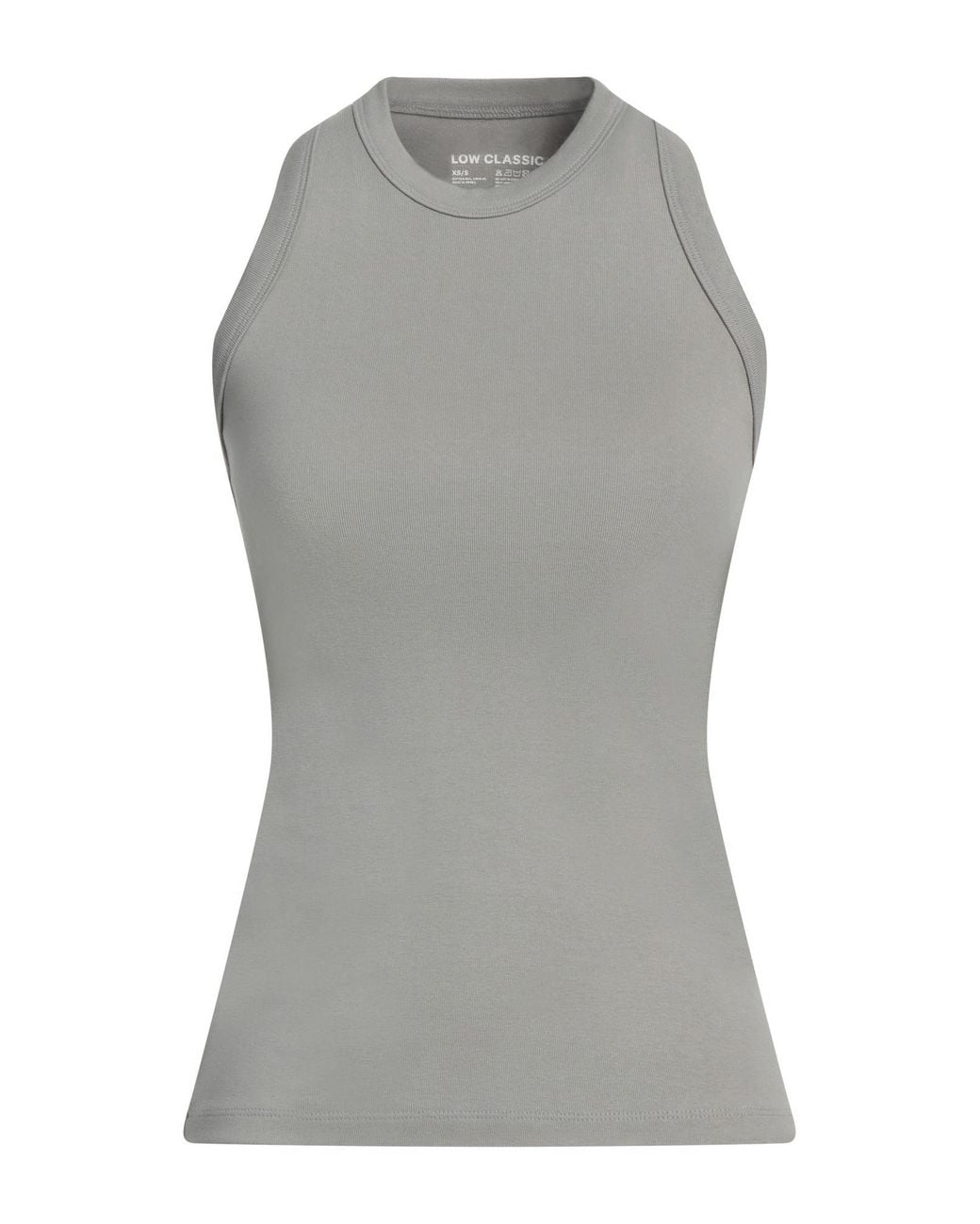 Low Classic Gray Tank Top Cotton, Elastane