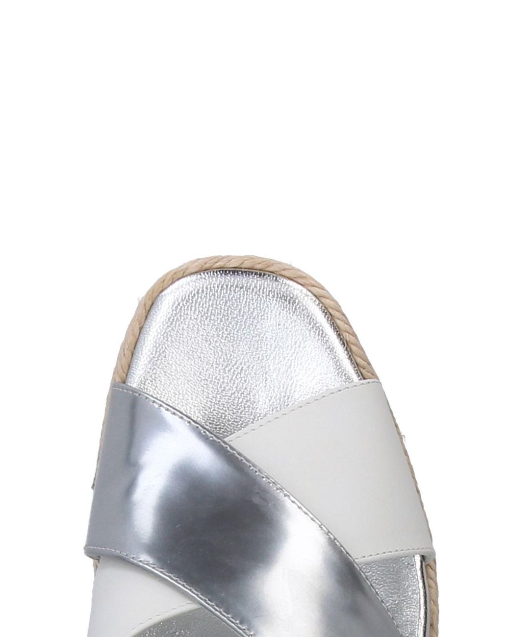 Hogan White Espadrilles Soft Leather