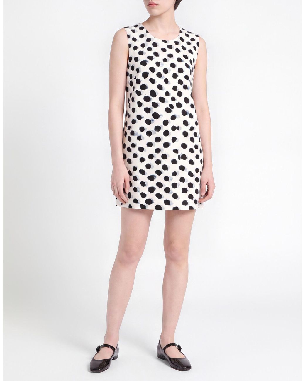 Norma Kamali White Mini Dress