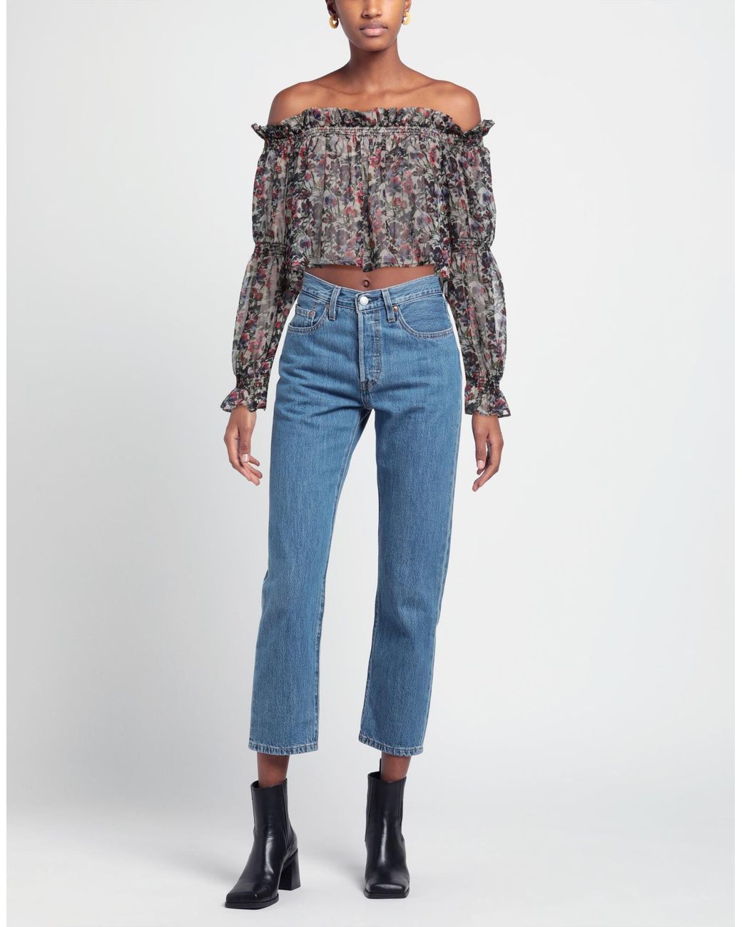 Gaelle Paris Purple Top