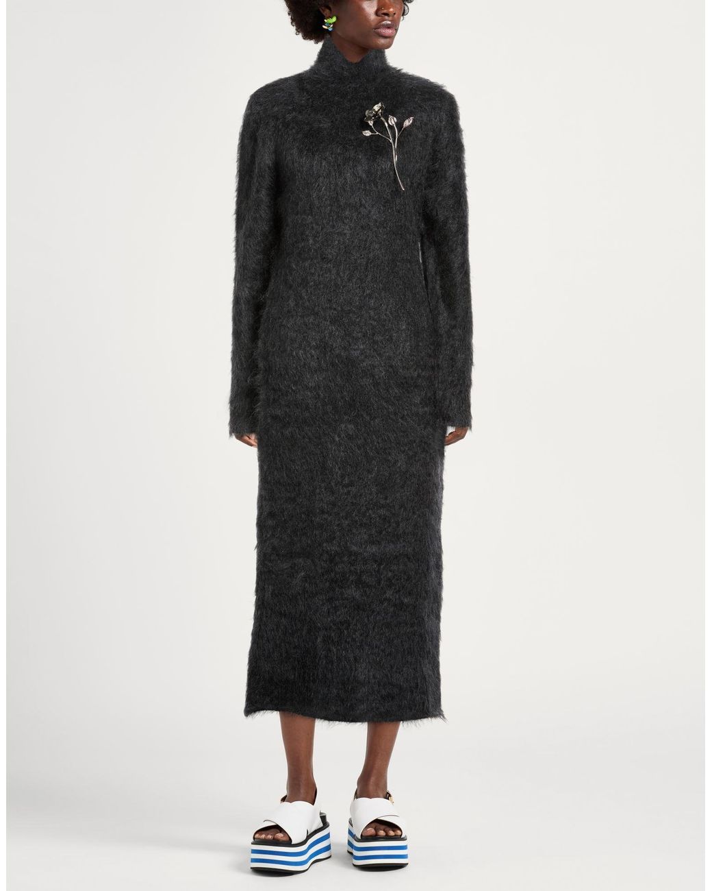 GIUSEPPE DI MORABITO Black Maxi Dress