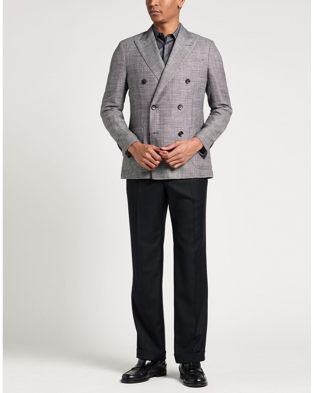 Lardini Gray Blazers for men