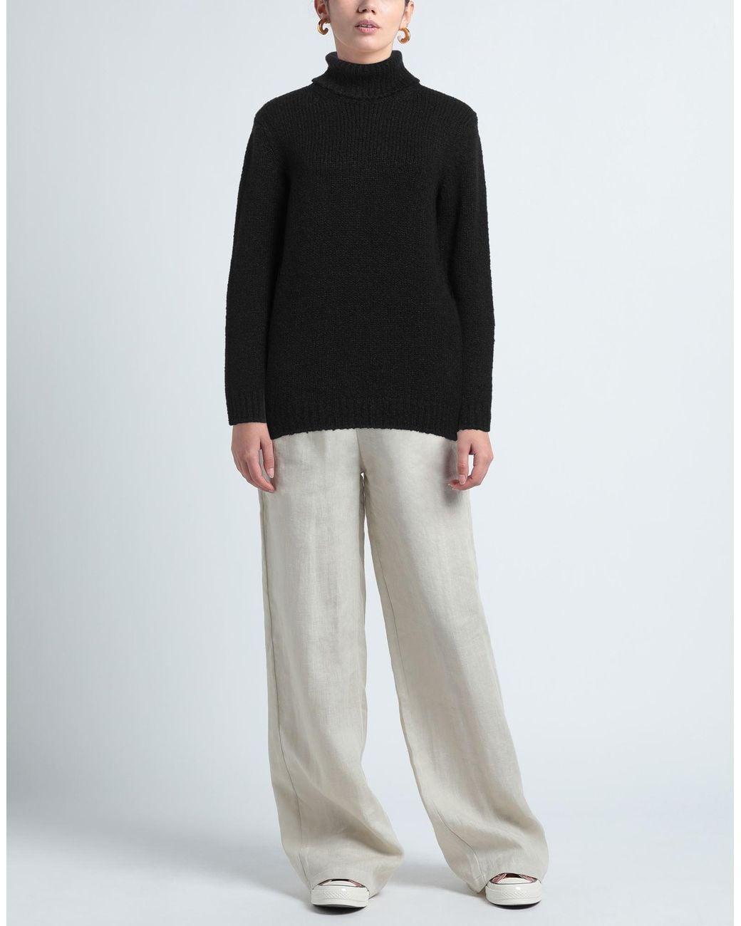 Brian Dales Black Turtleneck