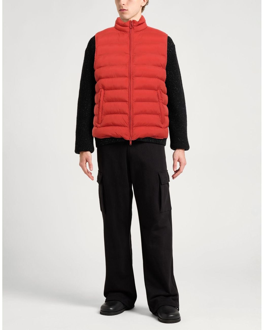 Paltò Red Gilet for men