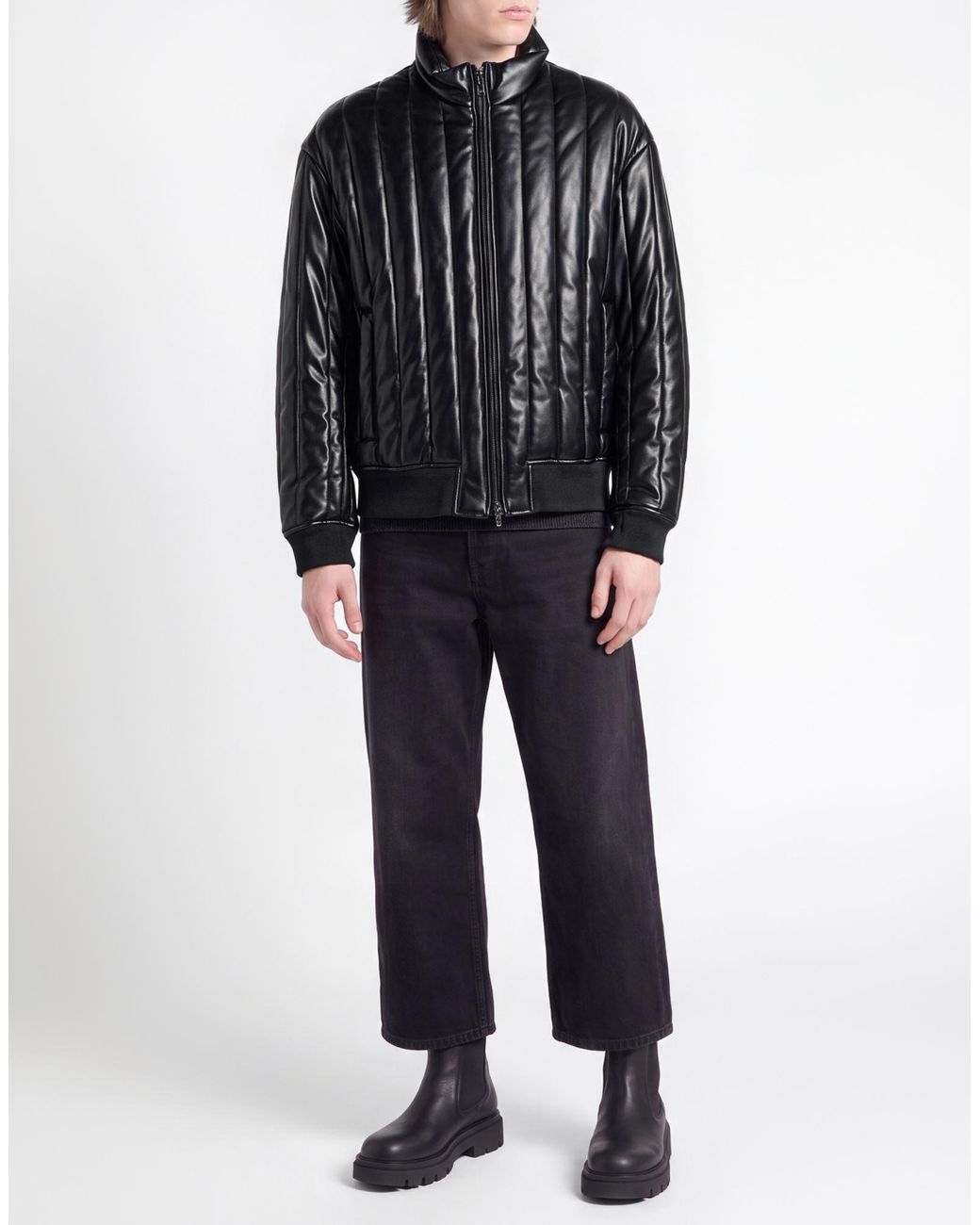 ARMANI EXCHANGE Black Puffer for men