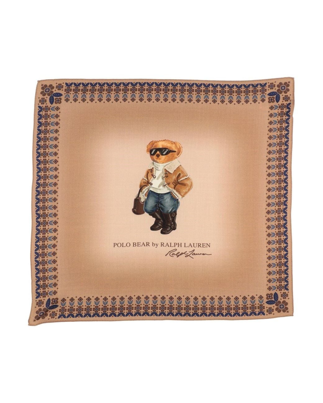 Bufanda Polo Ralph Lauren de color Natural