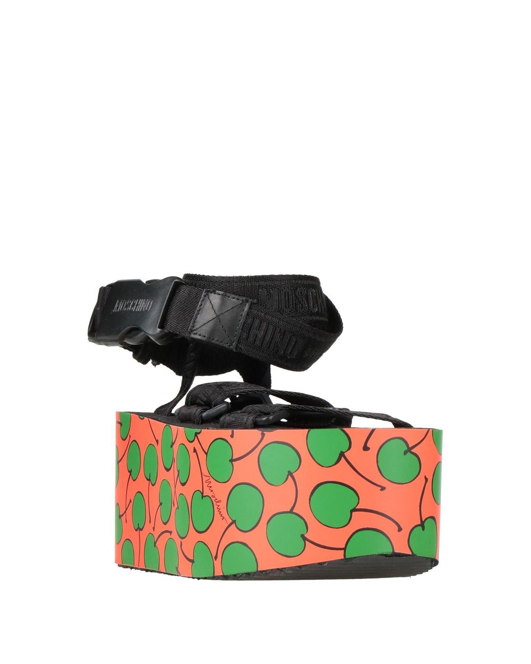 Moschino Black Sandale
