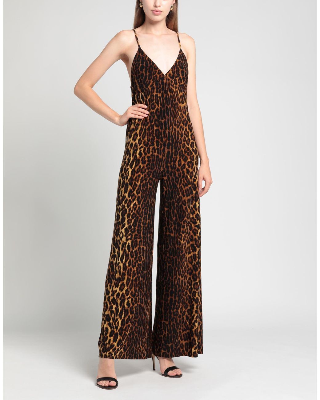 Norma Kamali Brown Jumpsuits