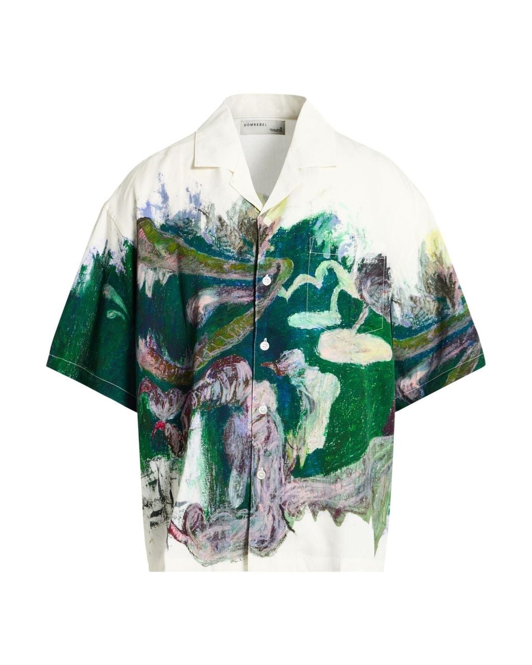 DOMREBEL Green Shirts for men