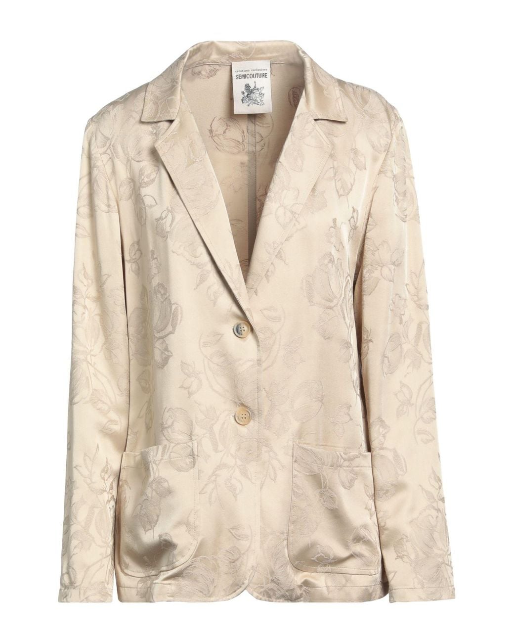 Semicouture Natural Blazer