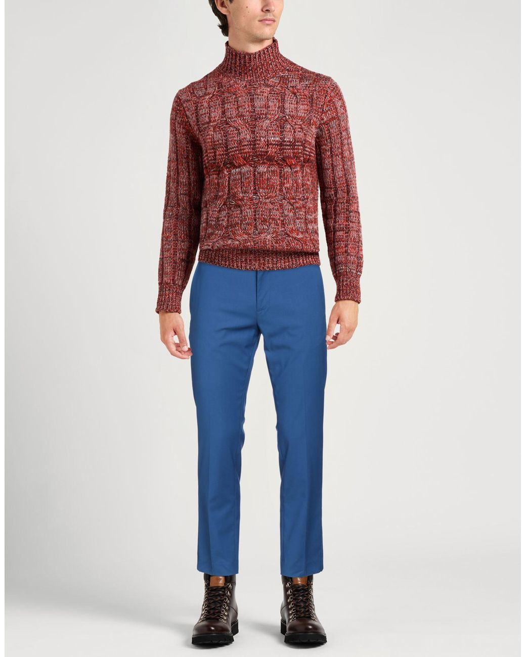 Daniele Alessandrini Blue Trouser for men