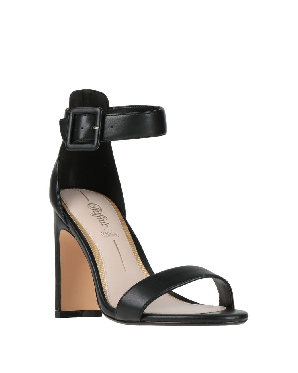Buffalo Black Sandals