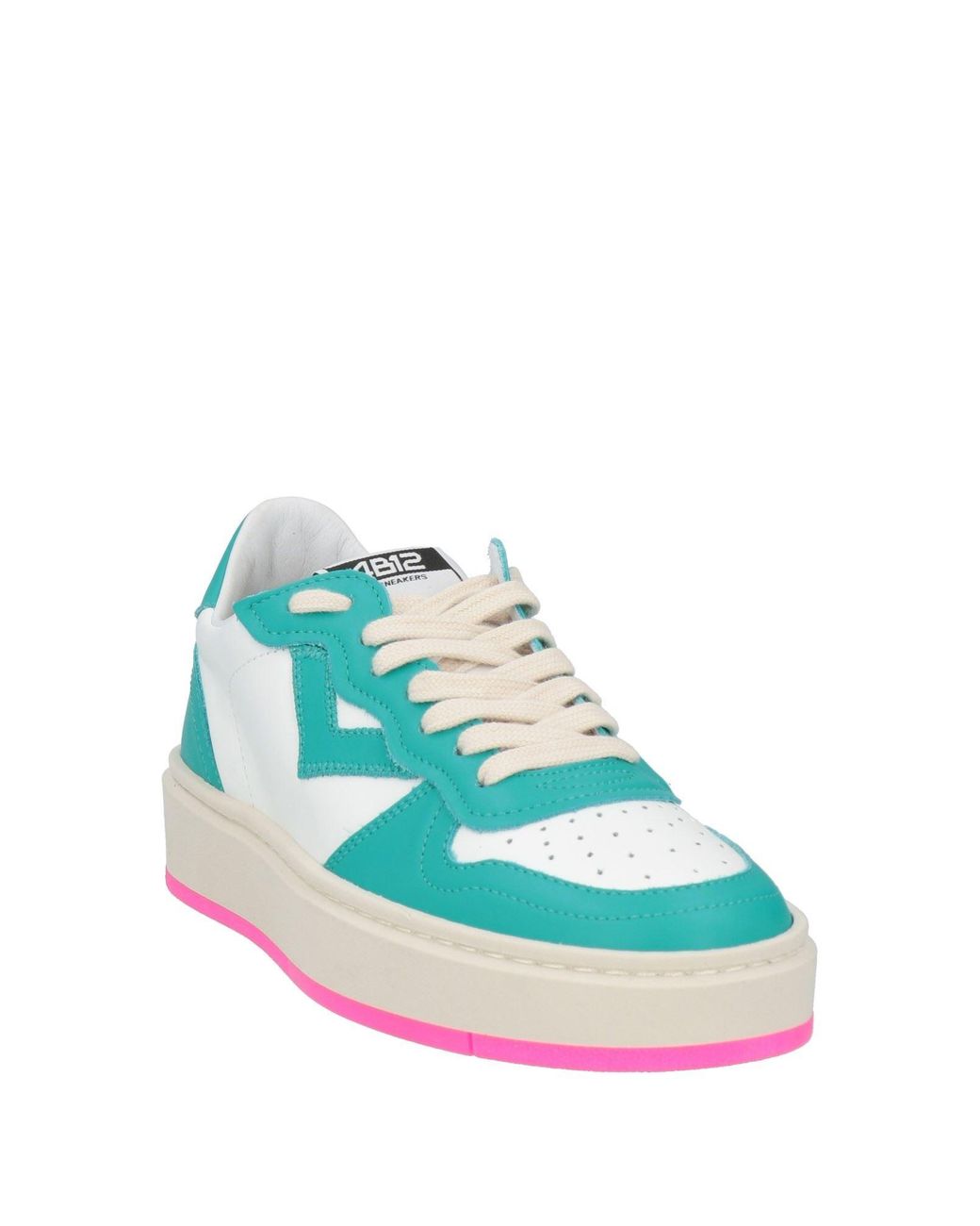4b12 Blue Sneakers Leather