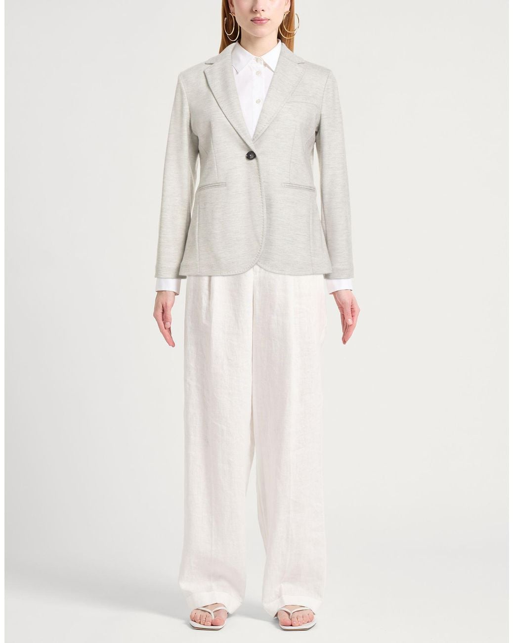 Circolo 1901 White Blazer