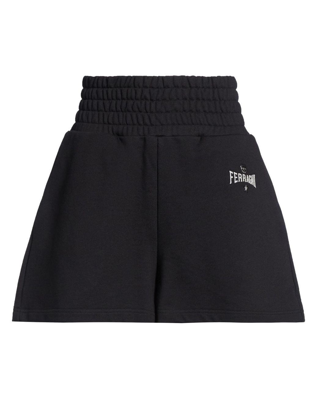 Chiara Ferragni Black Shorts & Bermuda Shorts