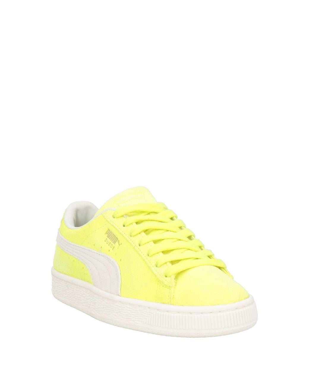PUMA Yellow Sneakers Leather for men