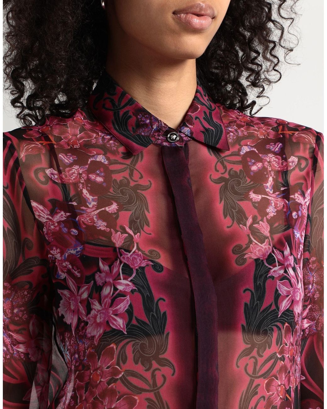 Versace Purple Shirt