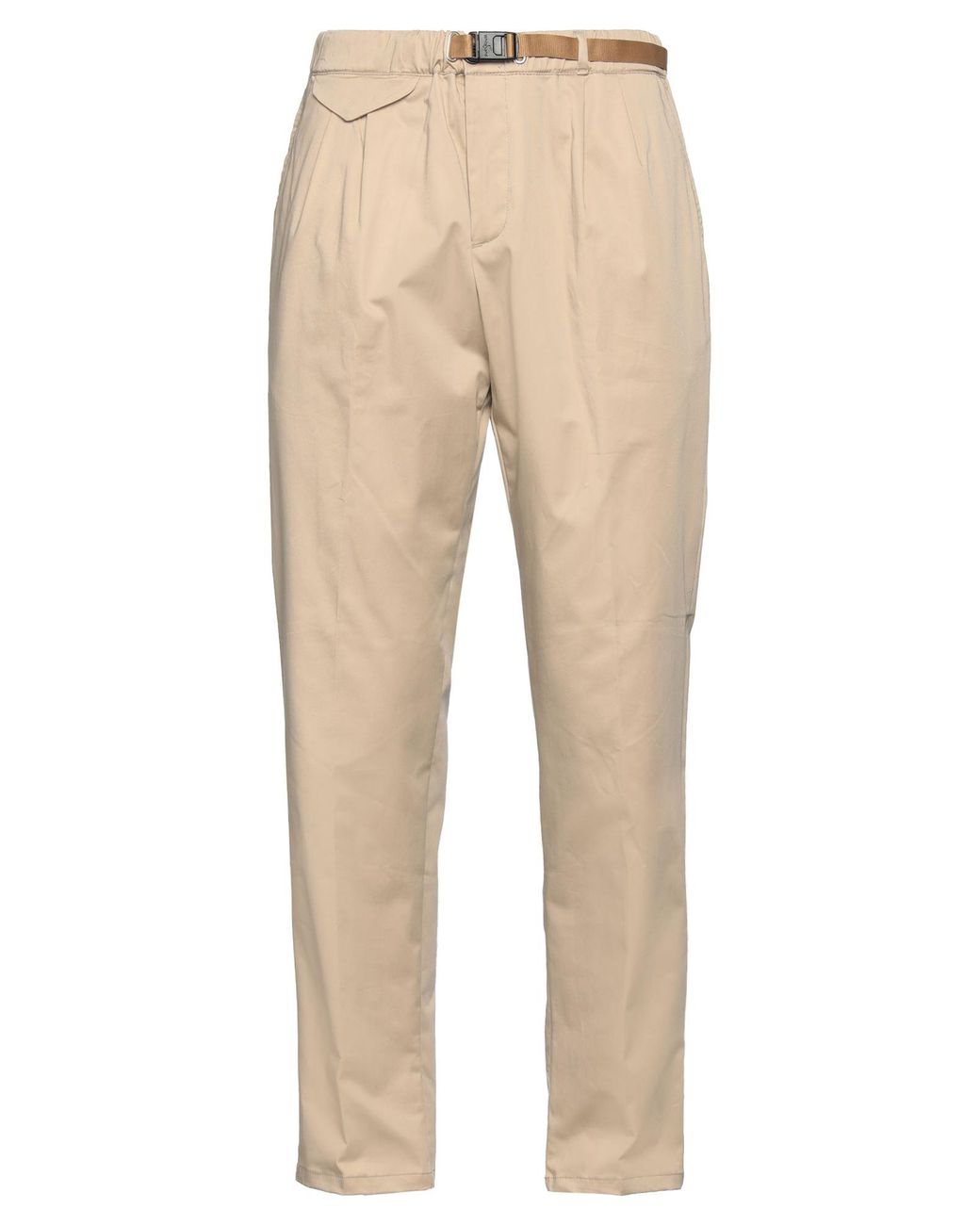 White Sand Natural Pants for men
