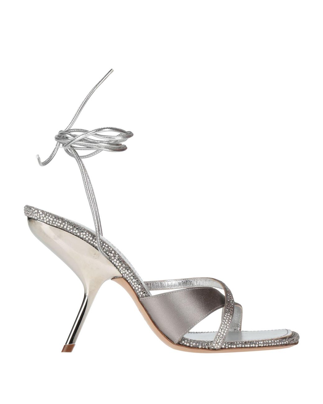 Ferragamo White Sandale