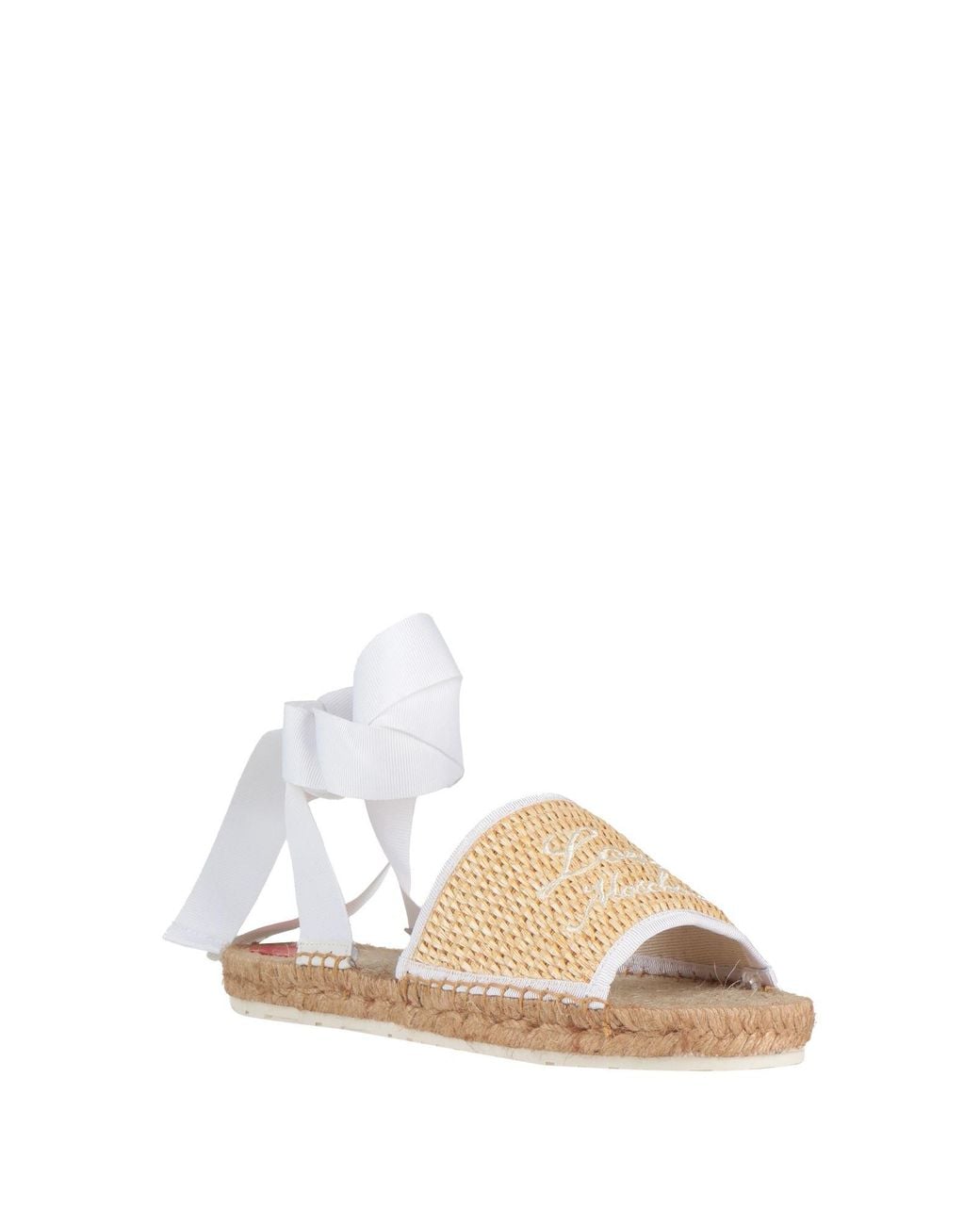 Love Moschino White Espadrilles