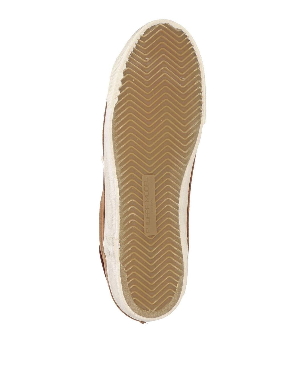 Philippe Model Brown Sneakers Leather for men