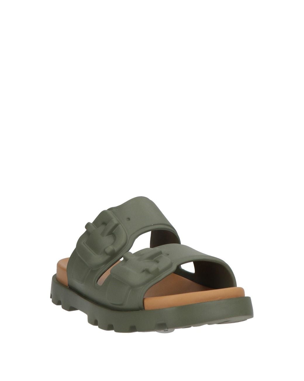 Camper Green Military Sandals Rubber