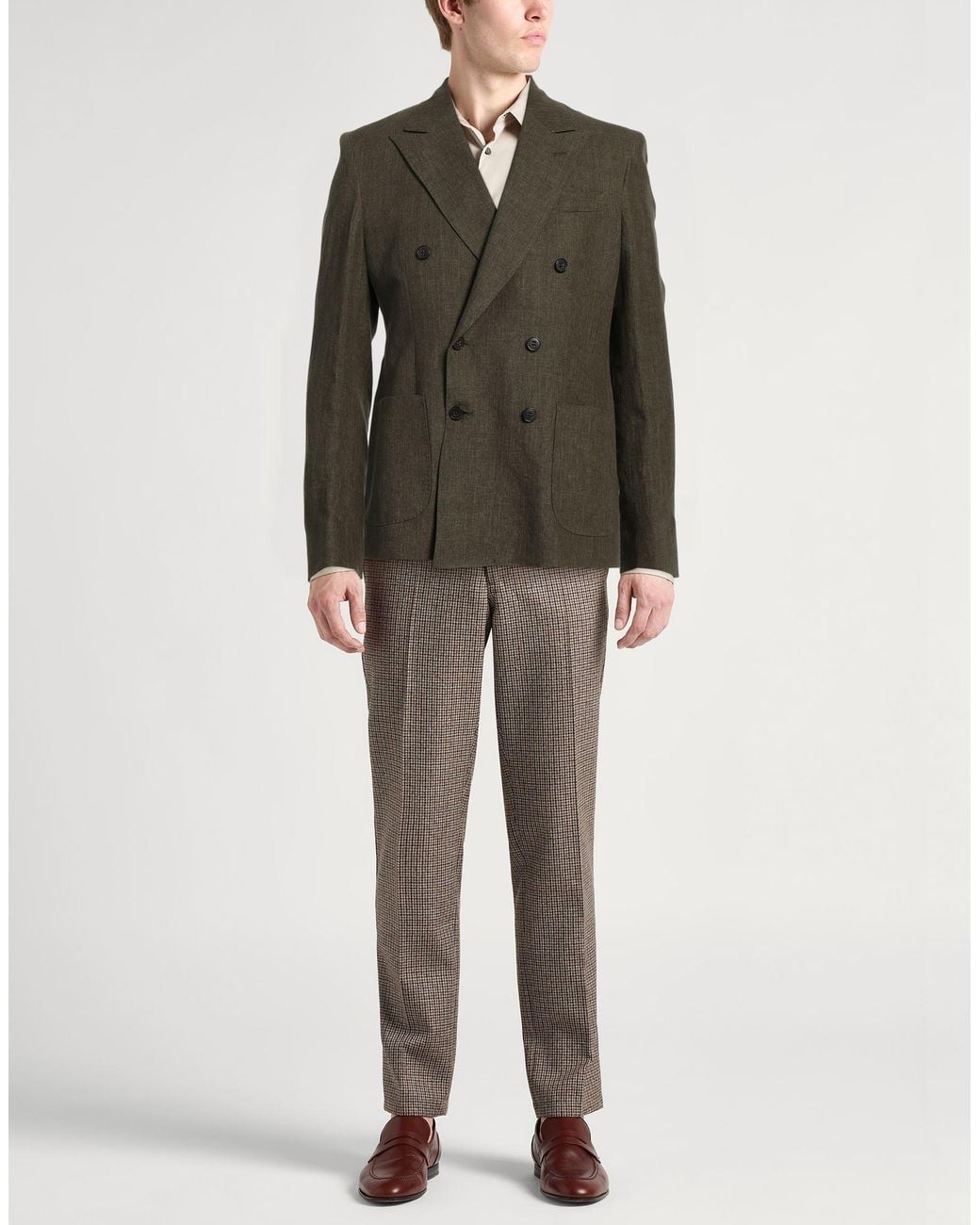 Brian Dales Green Blazer for men