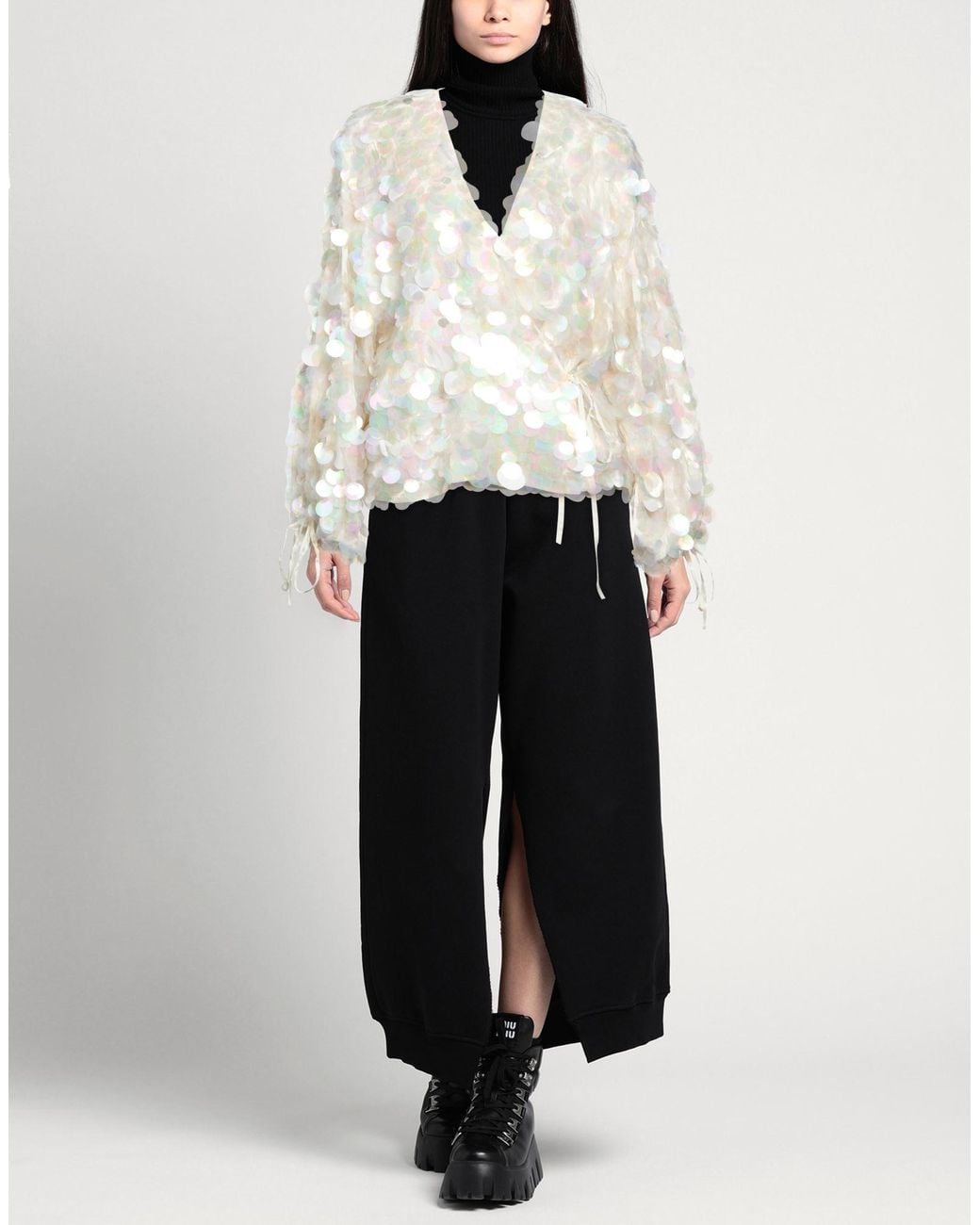 Circus Hotel White Ivory Jacket Polyester