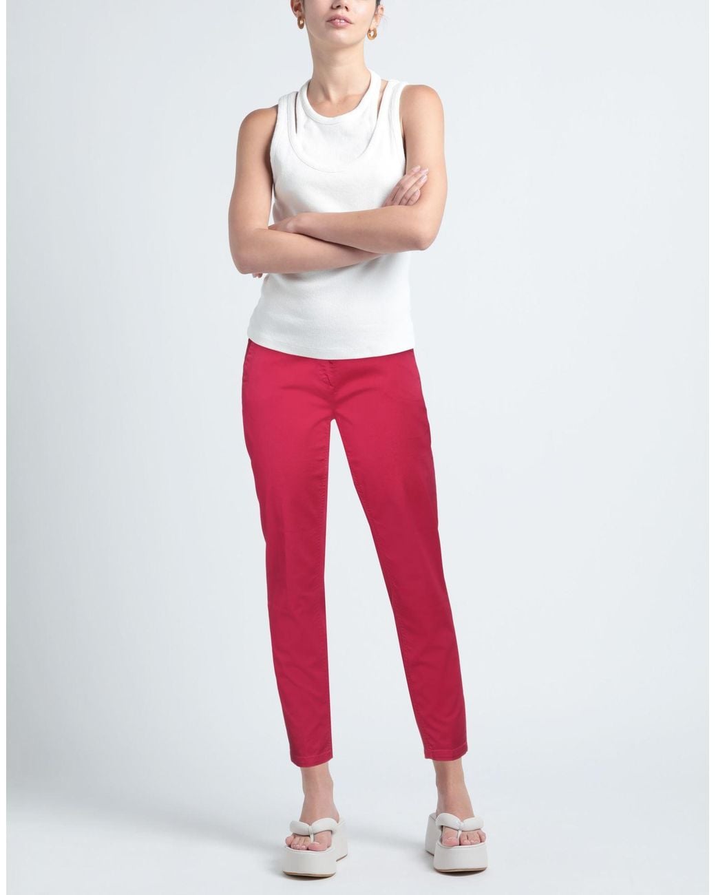 Shaft Red Trouser