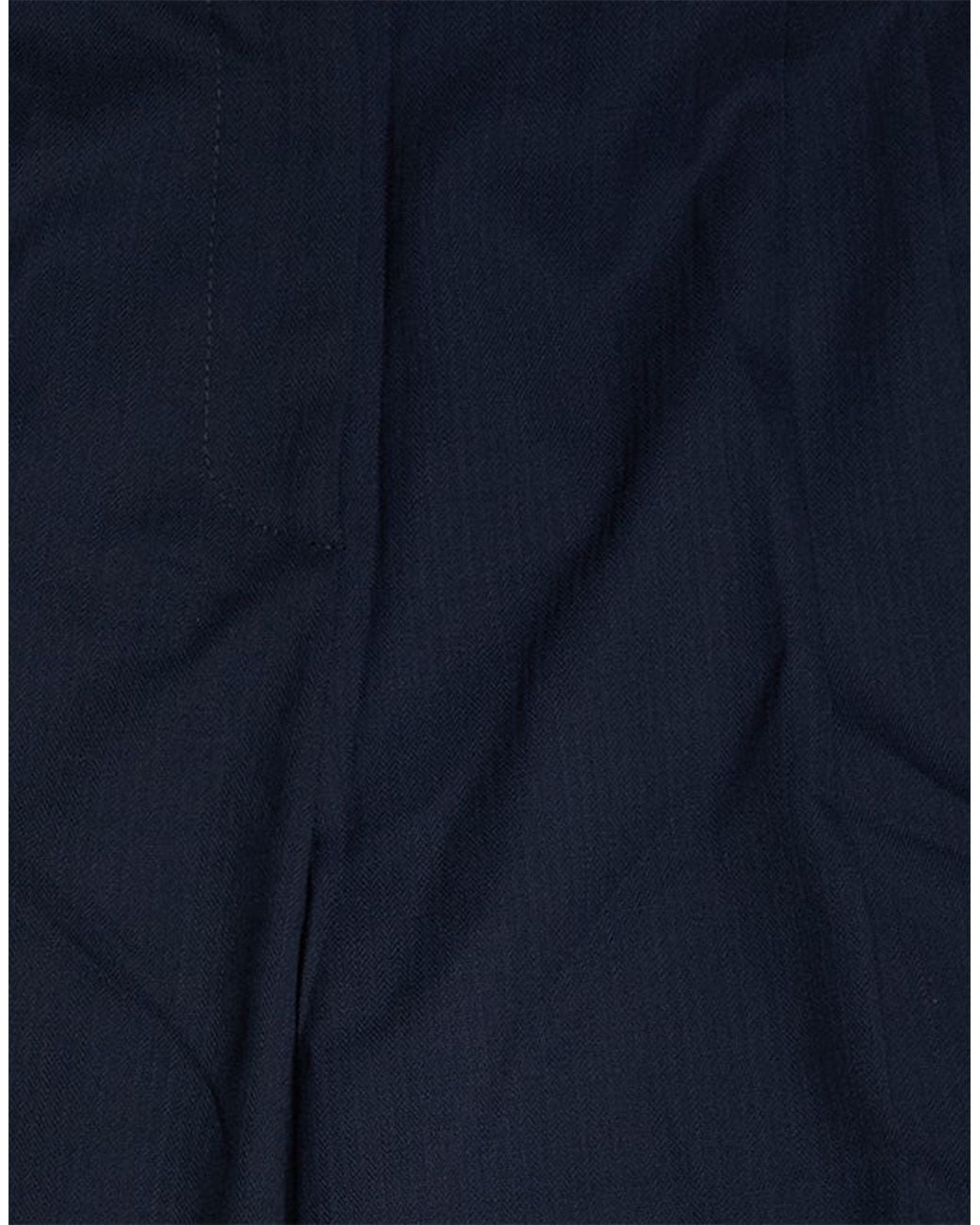 Pinko Blue Midnight Pants Polyester, Wool