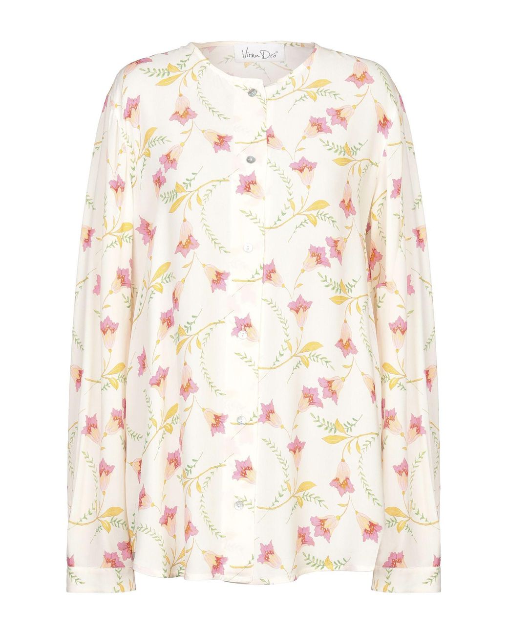 VIRNA DRÒ® White Shirt Viscose
