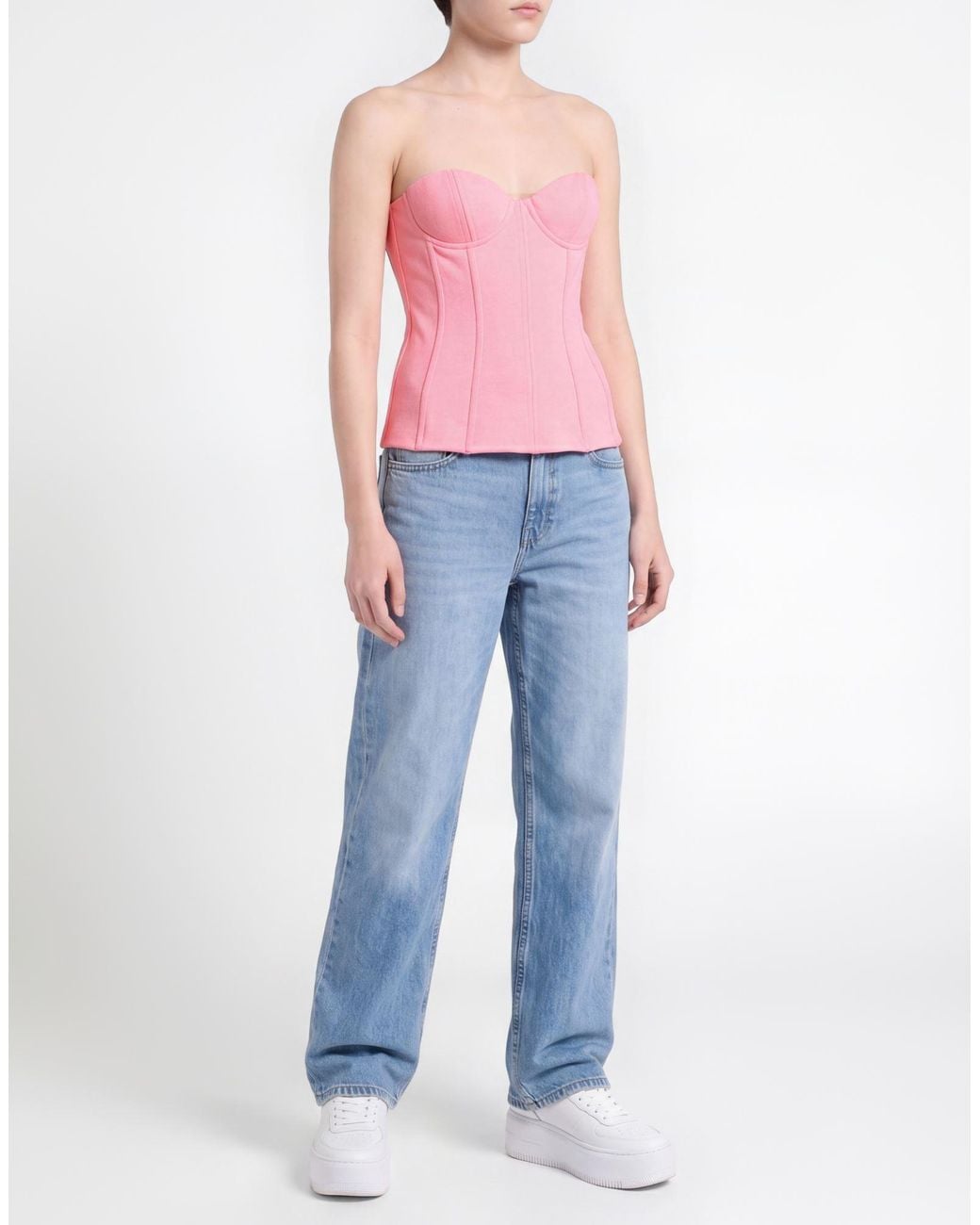 Vetements Pink Top Cotton