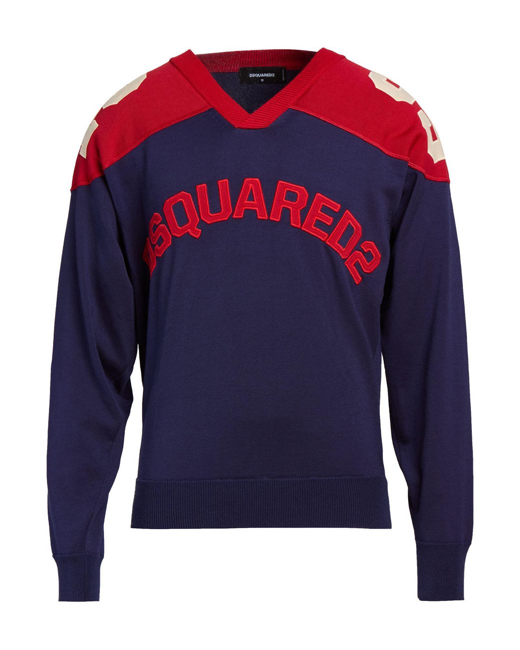 DSquared² Blue Sweater Viscose, Cotton for men