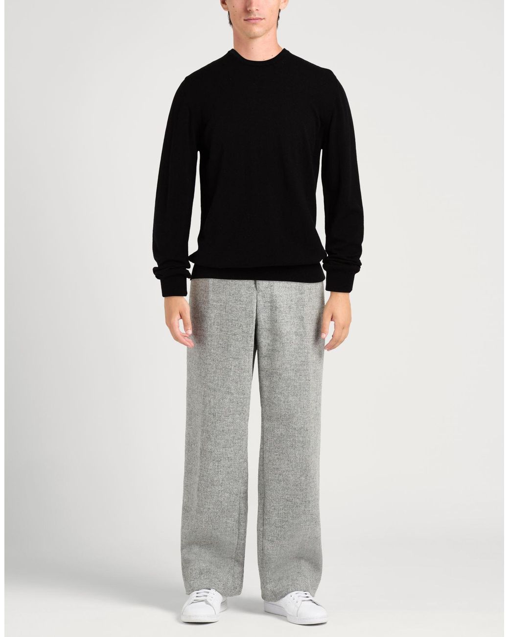 Alpha Studio Black Jumper for men