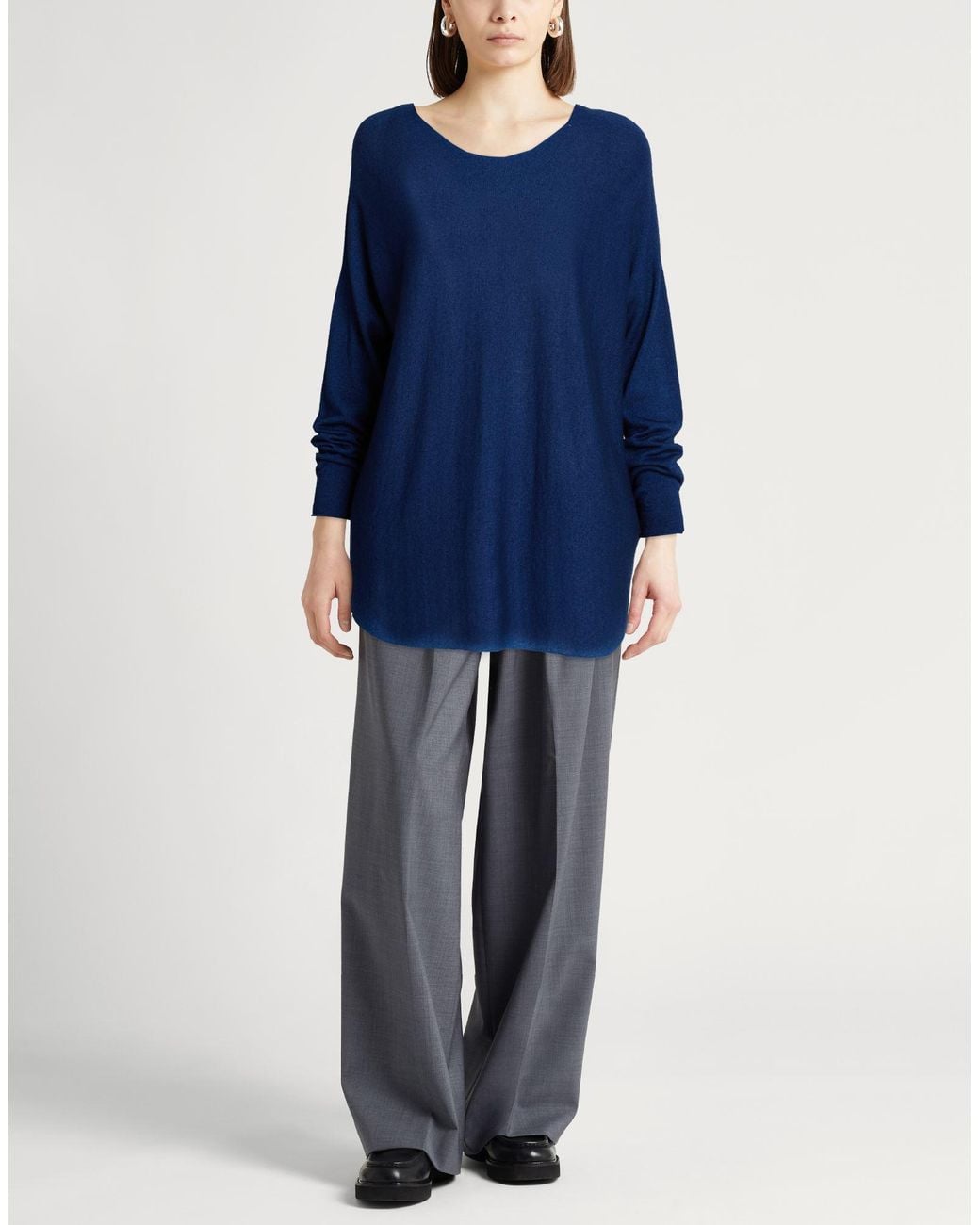 120% Lino Blue Pullover