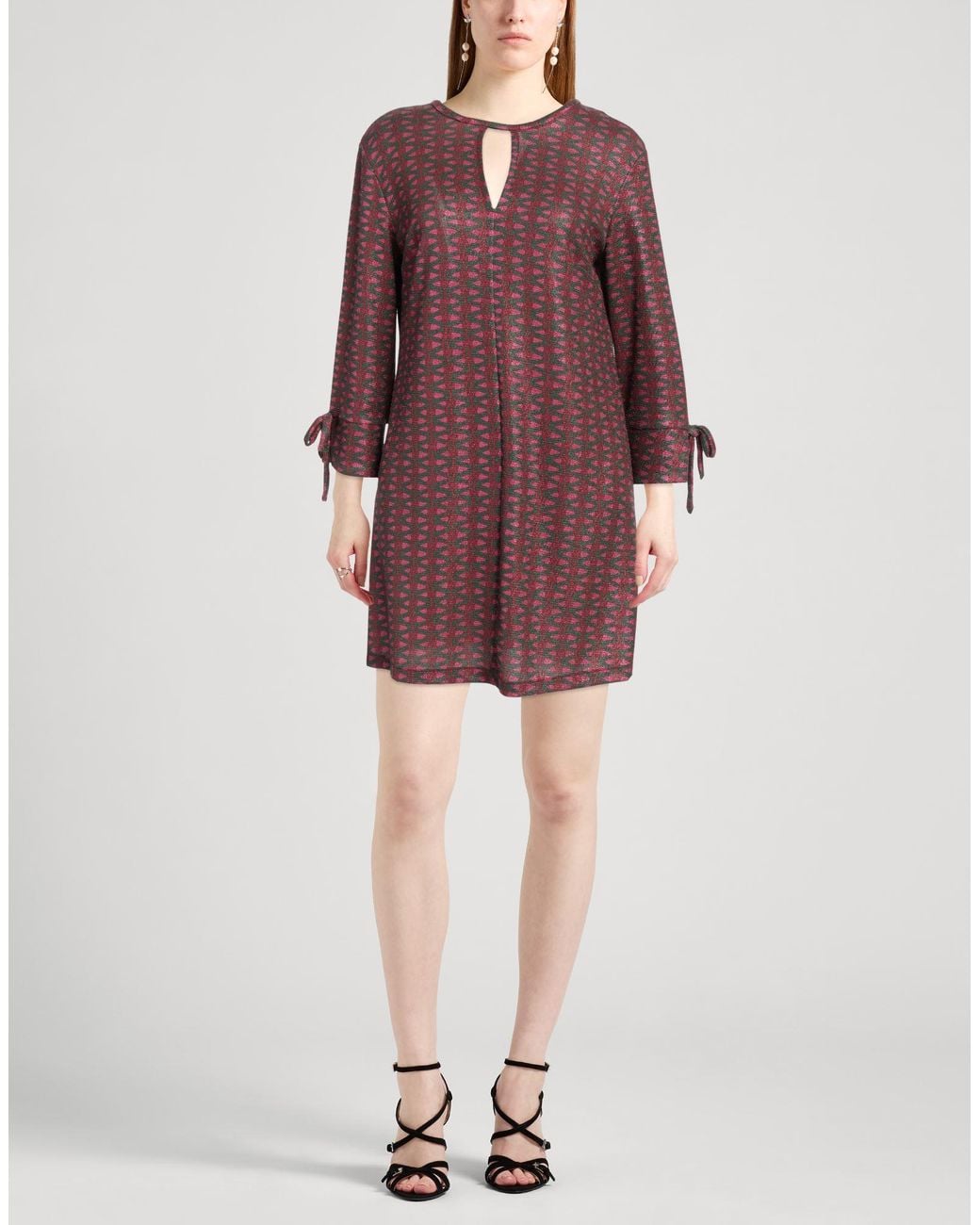 Siyu Purple Mini Dress