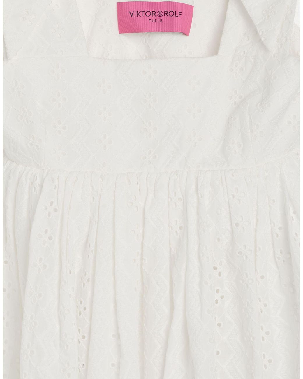Viktor & Rolf White Top Organic Cotton, Polyester