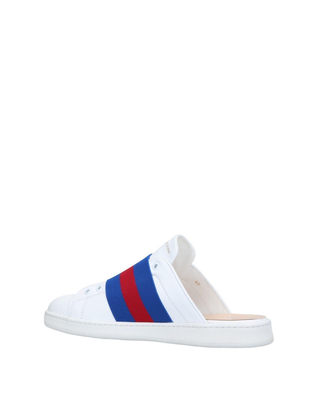 Tommy Hilfiger Leather Mules in White 