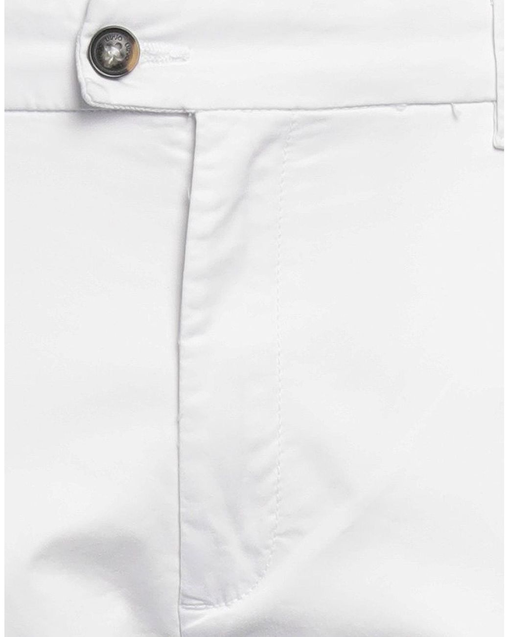 Liu Jo White Trouser for men