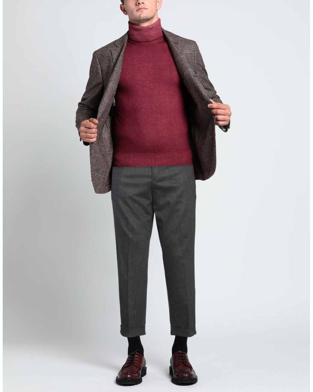 PT Torino Gray Trouser for men