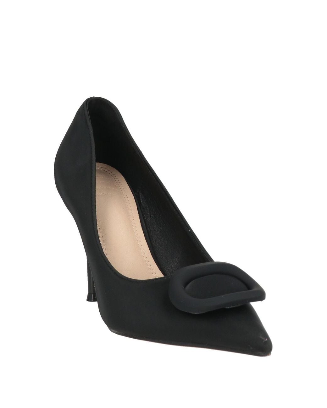 Twenty Four Haitch Black Pumps