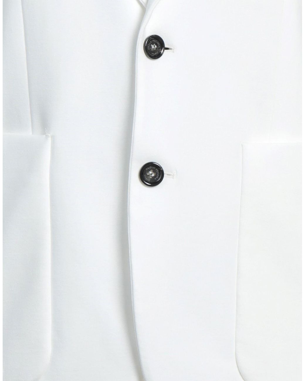 Paolo Pecora White Blazer for men