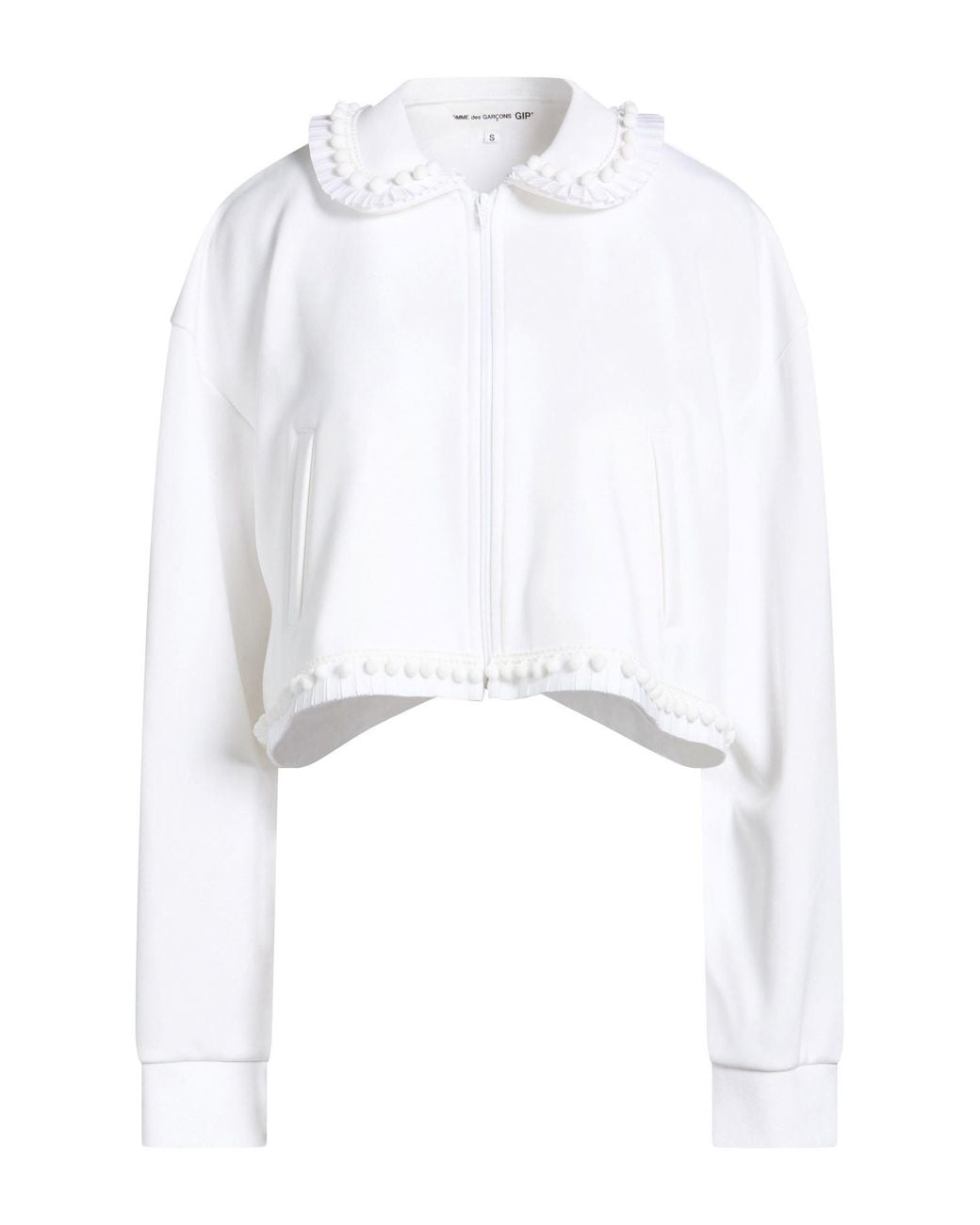 Comme des Garçons White Jacket Polyester