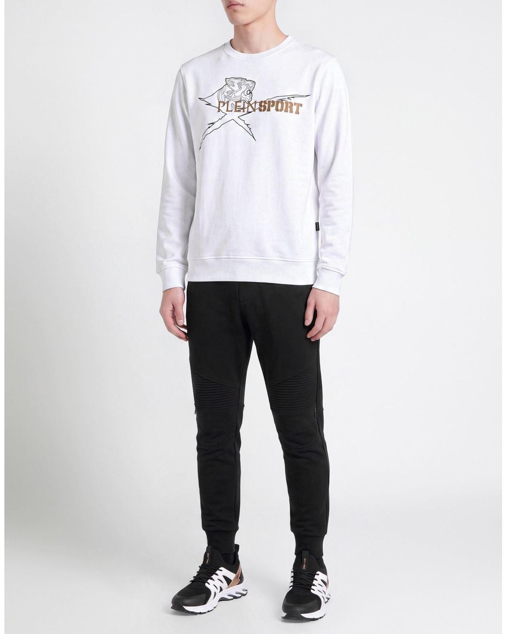 Philipp Plein Gray Sweatshirt Cotton for men
