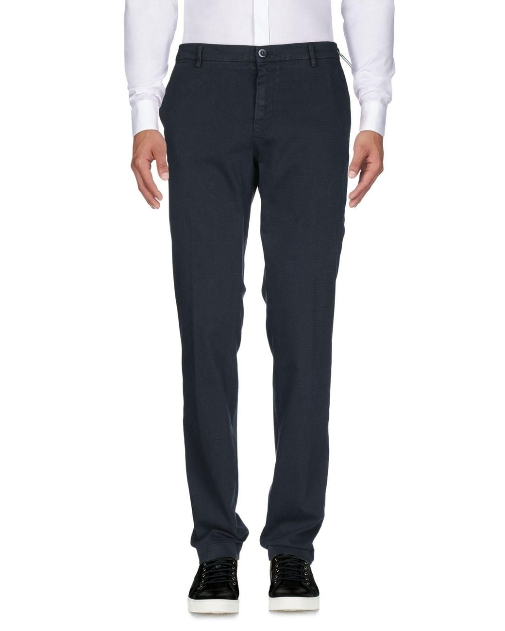 Mason's Blue Pants Cotton, Elastane for men