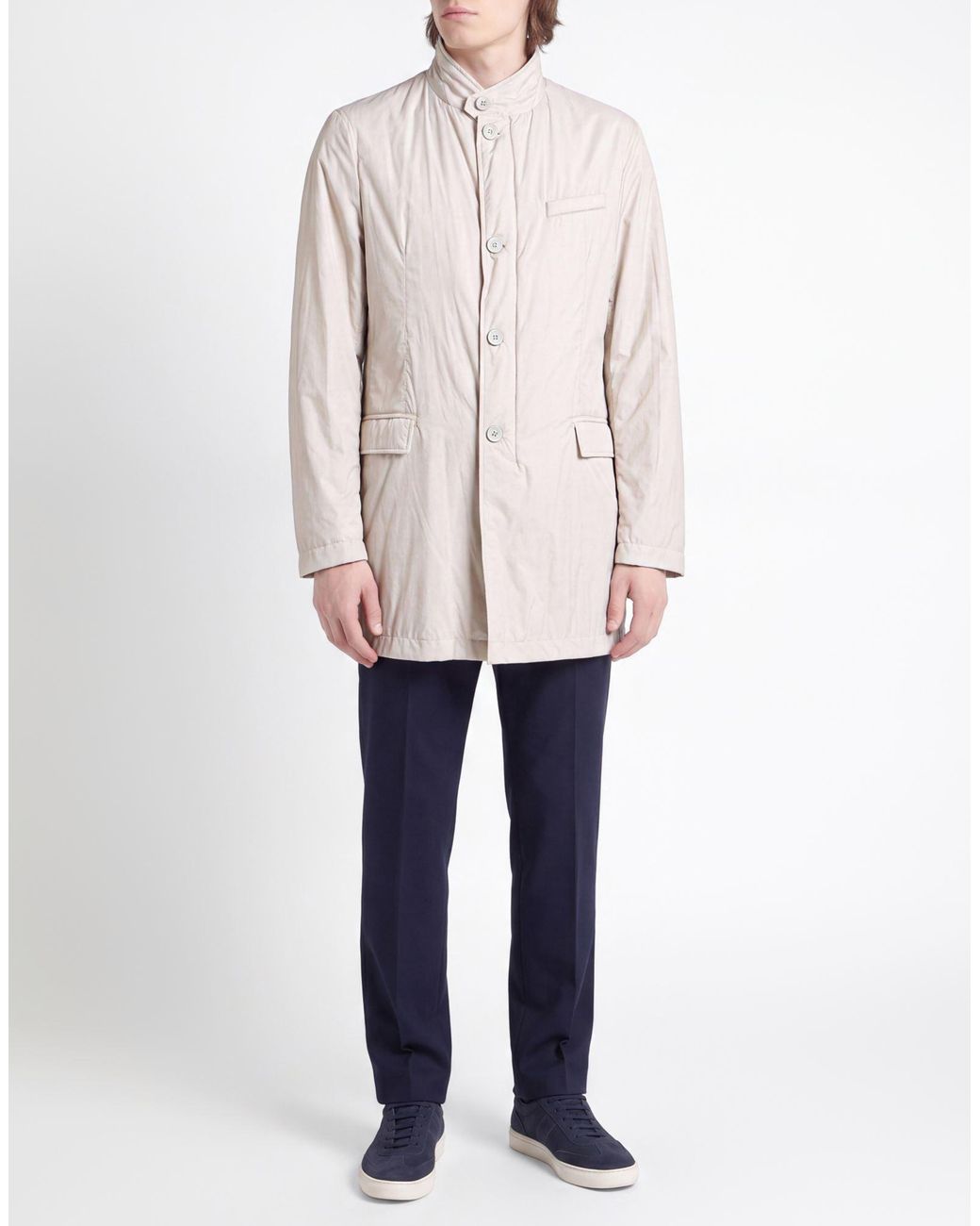 Herno Natural Coat Polyamide for men