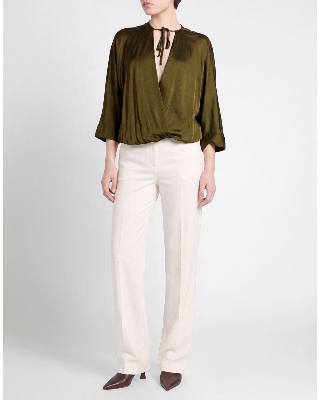 Manila Grace Green Top