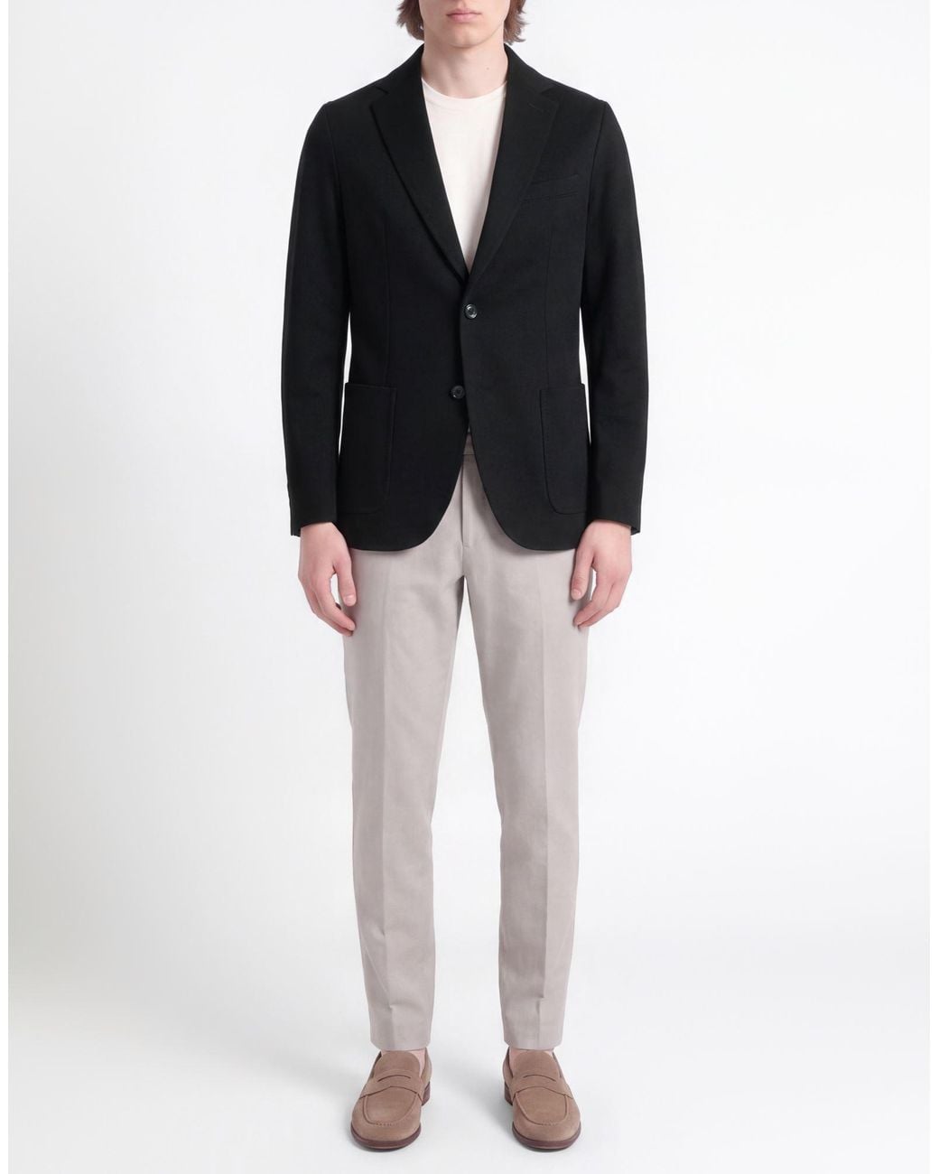 Circolo 1901 Blue Blazer Cotton, Elastane for men